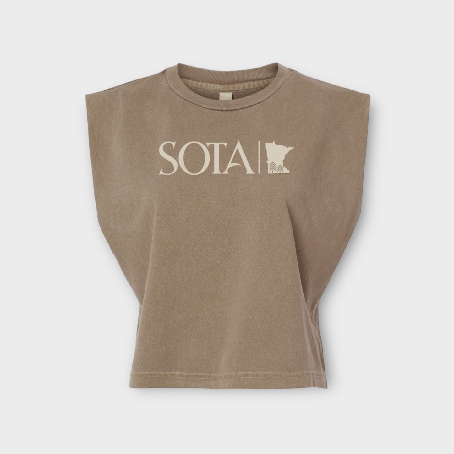 SOTA WOMEN’S GARMENT DYED MUSCLE TEE