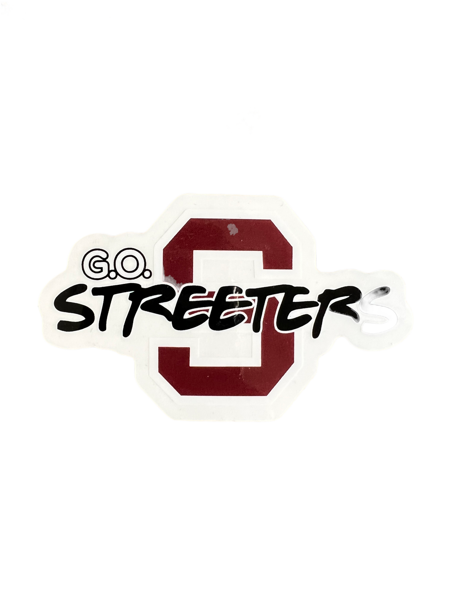 G.O. STREETERS STICKER