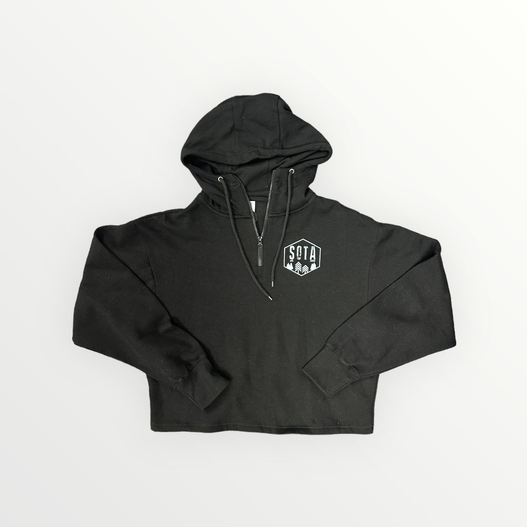SHENOA WOMEN'S 1/4 ZIP HOODIE