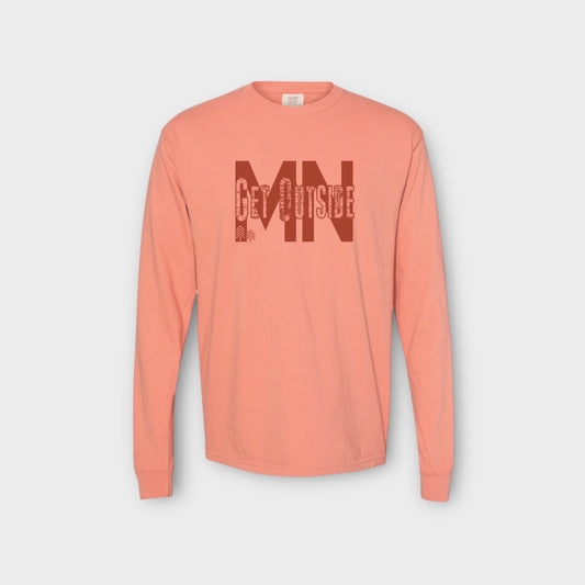 MN UNISEX PIGMENT DYED LONG SLEEVE TEE