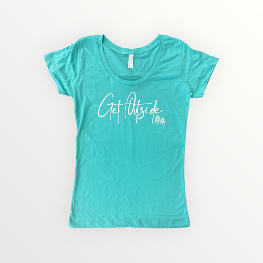 LILLIAN SCOOP NECK WOMEN'S TEE