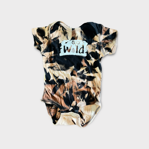 HERSHEY REVERSE TIE DYE ONESIE