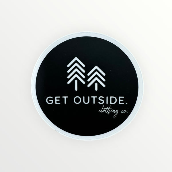 Get Outside Logo Sticker